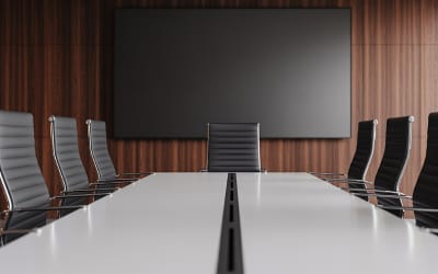 A strategy team in the room